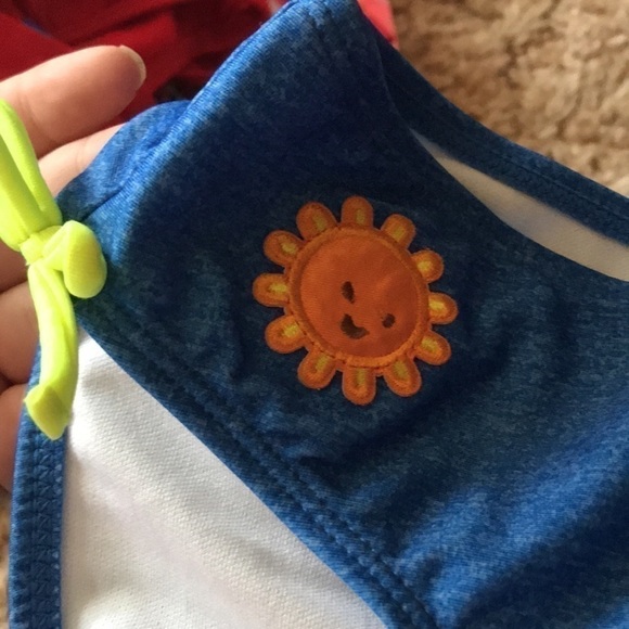 Cat & Jack Sunshine & Rainbows Bikini - Picture 3 of 5